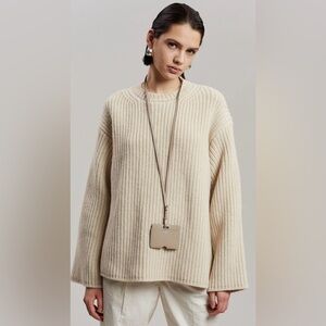 NANUSHKA MAURA SWEATER-CAMEL